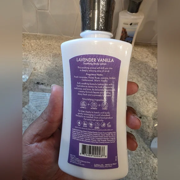 Goose Creek Body Lotion Set Of 3 - Pina Colada, Lavender Vanilla, Limoncello - Picture 3 of 9